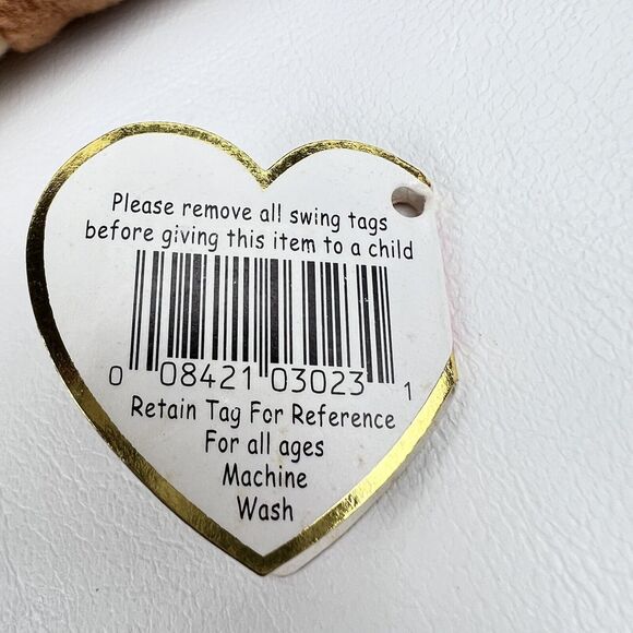 TY Pillow Pals Swinger Monkey Plush 90s VTG Brown 14 in Floppy Soft Sewn Eyes - Picture 9 of 11